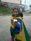 Núcleos da Copa Brasil na torcida e fantasia!!