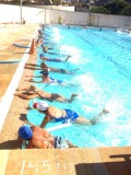 Rocinha: colônia de férias na piscina 01/2015