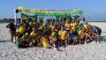 Núcleo 5 Praia Sepetiba: Copa 2014 & ginástica!