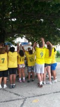 Núcleos da Copa Brasil na torcida e fantasia!!