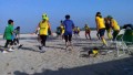 Núcleo 5 Praia Sepetiba: Copa 2014 & ginástica!