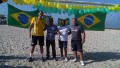 Núcleo 5 Praia Sepetiba: Copa 2014 & ginástica!