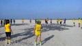 Núcleo 5 Praia Sepetiba: Copa 2014 & ginástica!