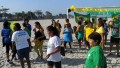 Núcleo 5 Praia Sepetiba: Copa 2014 & ginástica!