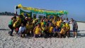 Núcleo 5 Praia Sepetiba: Copa 2014 & ginástica!