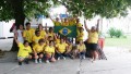 Núcleos da Copa Brasil na torcida e fantasia!!