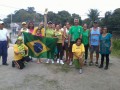 Núcleos da Copa Brasil na torcida e fantasia!!