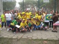 Núcleos da Copa Brasil na torcida e fantasia!!