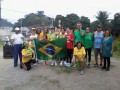 Núcleos da Copa Brasil na torcida e fantasia!!