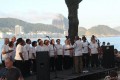 Forte Copacabana: apresentação Coral do Projeto Gugu