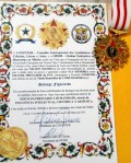 Paraíba do Sul: medalhas, diplomas e homenagens Solange Figueiredo