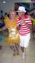 Carnaval 2015 no Clube Ideal da 3ª Idade