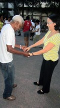 Dançando na Praça do Ingá