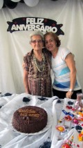 Aniversário de 101 anos de Olga