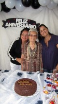 Aniversário de 101 anos de Olga