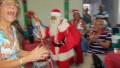 Natal de 2012 do Ideal no Sinteel, Papai Noel distribui presentes