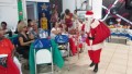 Natal de 2012 do Ideal no Sinteel, Papai Noel distribui presentes