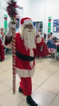 Natal de 2012 do Ideal no Sinteel, Papai Noel distribui presentes